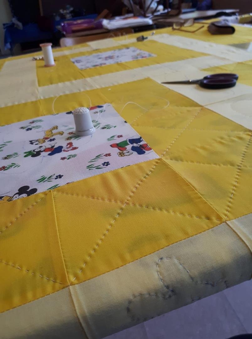 Hard at work. It's getting done!♡♡♡