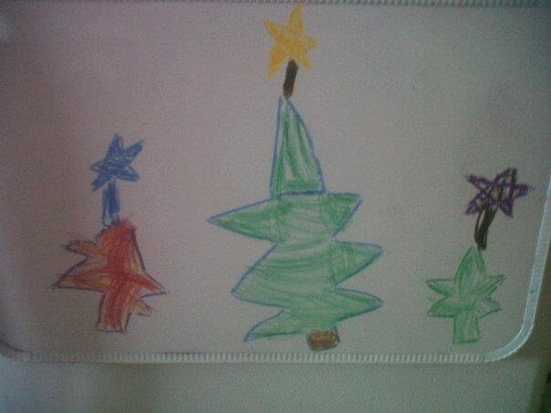 Look what my grandchildren, Dillan and Cora drew for me!