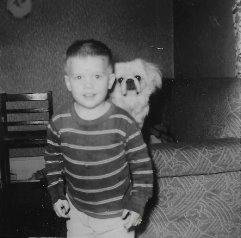 Happy TBT! Here I am with Choy. My daughter Katie Ann Rodríguez said I look like her in this picture (and in general). I had to remind he that she looks like me. Ha! Rock Island, IL. 1961.