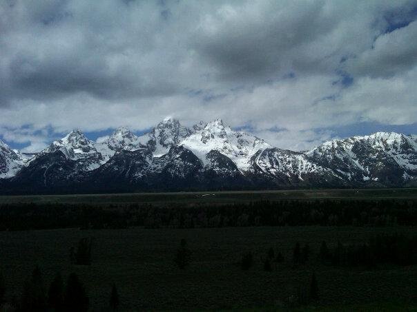 Tetons - About 1 p.m.