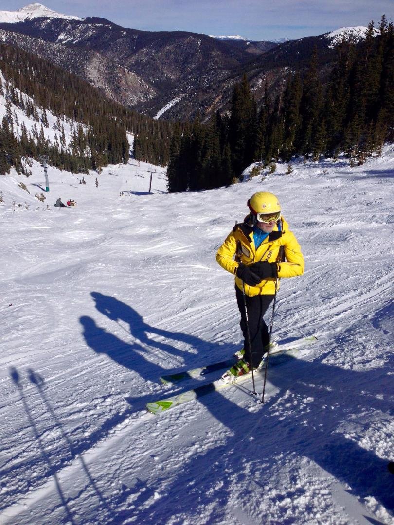 Ski school of Taos is one of the best. Racing clinic for everyone tomorrow. Some fast Conn Valley friends are here. http://ow.ly/i/8qCjN