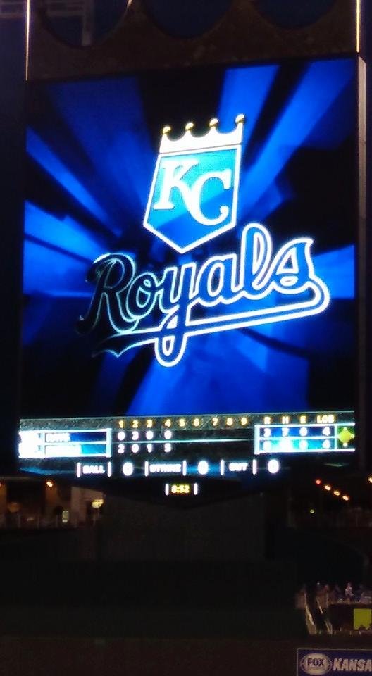 8-3 Royals. Top of 5th inning