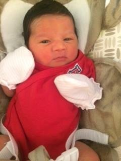 Clara and I joyfully welcome Zoe, daughter of Stephen and Jackie, into our family!
