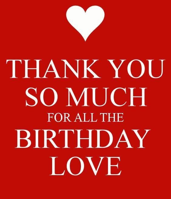 I was away for my birthday and just got back to Canada, so i didn`t get to respond back to the birthday wishes. I would like to take this opportunity to thanks all the beautiful people that took the time to send me a wish o