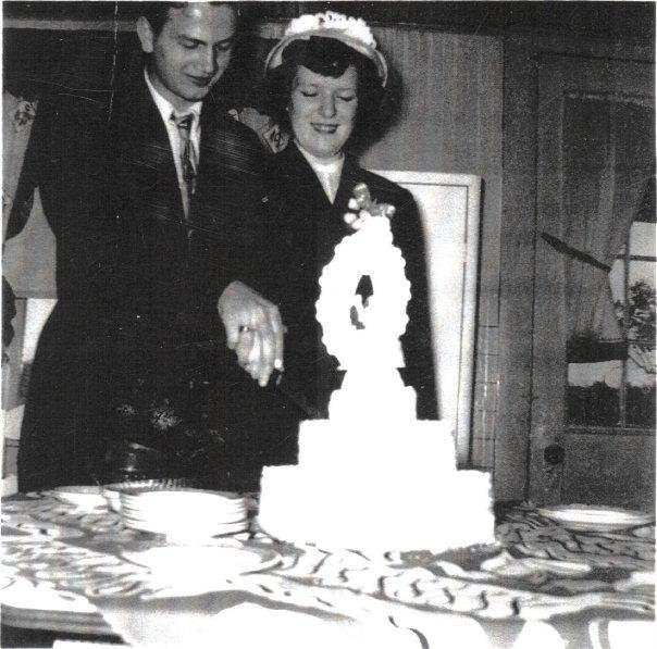 Their Wedding day May 4, 1953