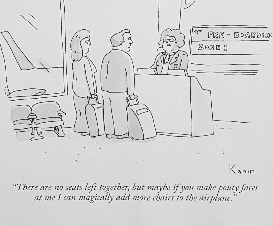 Have my former and present airline co-workers ever wanted to say this or something similar?