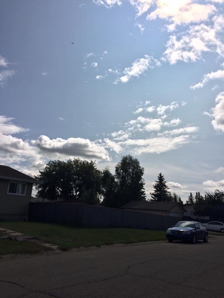 Actually saw the sky today!