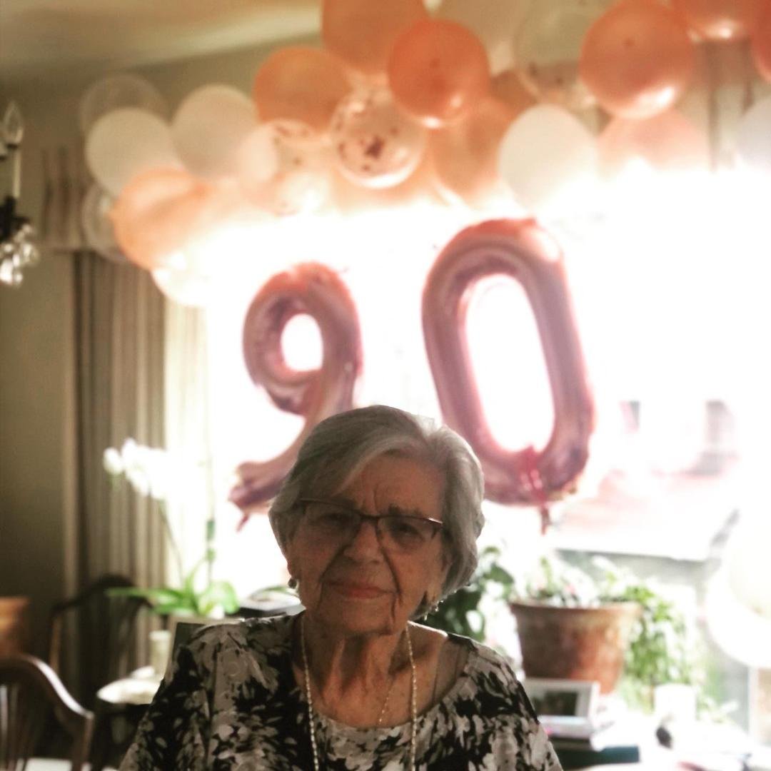 90 is beautiful 💕