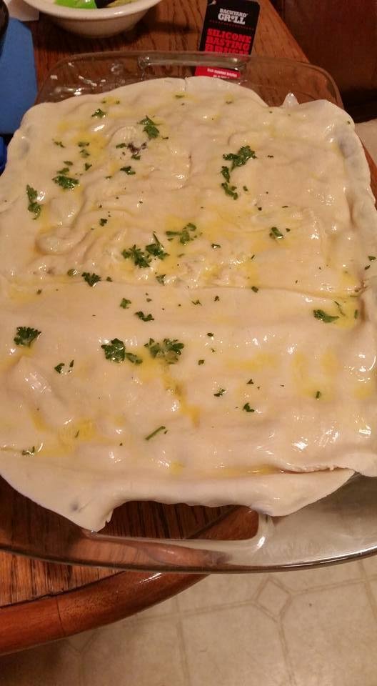 Already for the oven..... we shall see in about 20 min