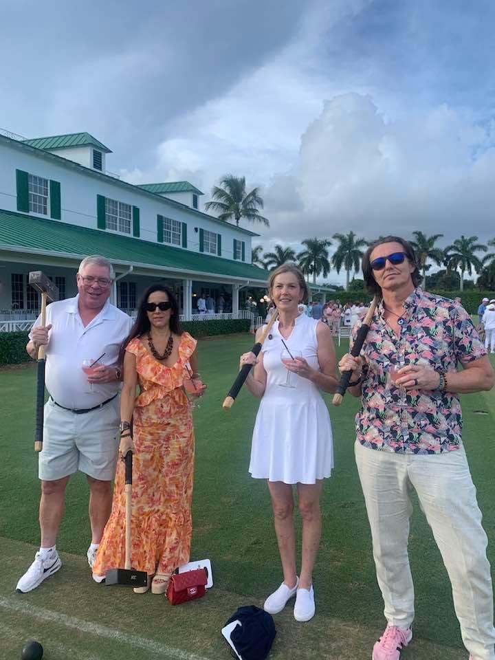 Croquet at the U S National Croquet Center.