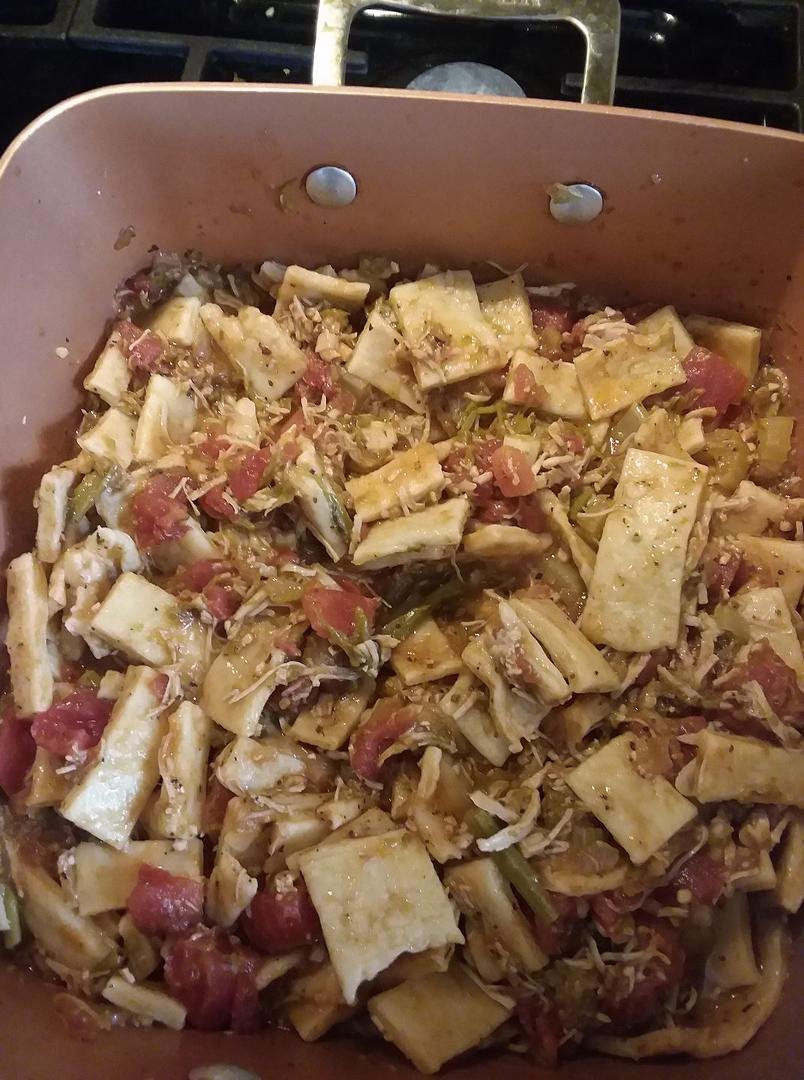 Made all from scratch, don't know what is,taste good all that counts