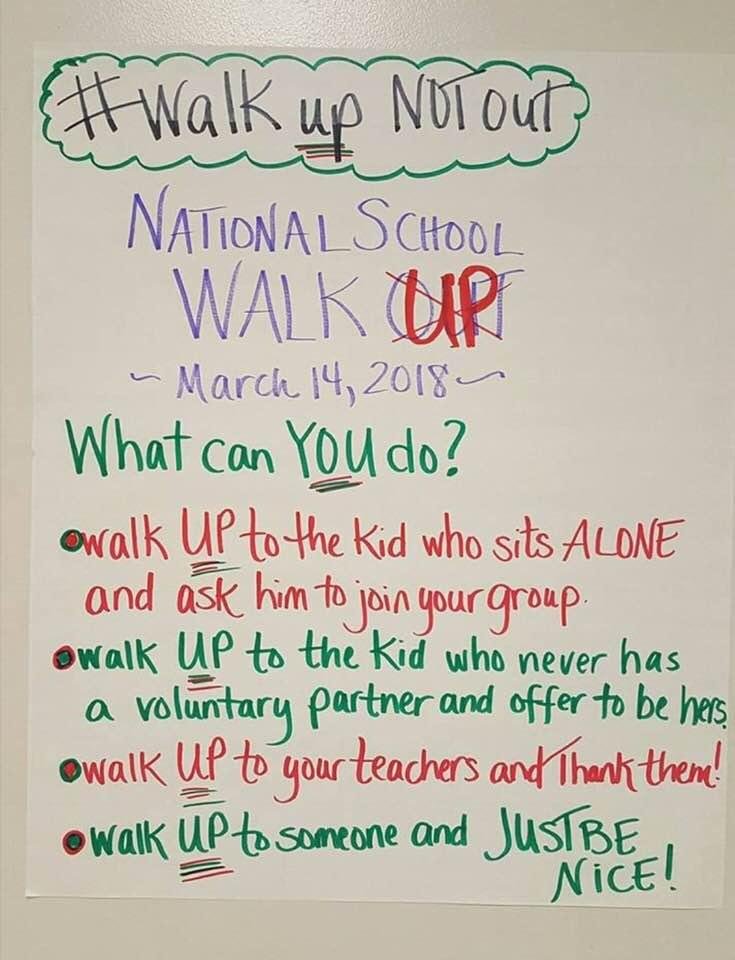 This would be a more effective message to make a difference today for school kids