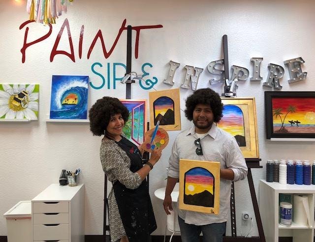 Bob Ross quote "Let's get a little crazy"