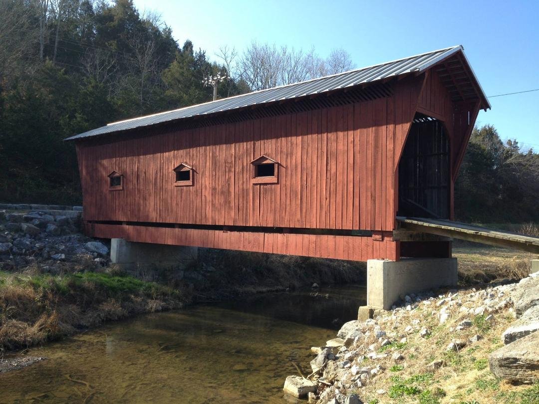 William Shepherd's album, Bible's Covered Bridge - Buddy's photos
