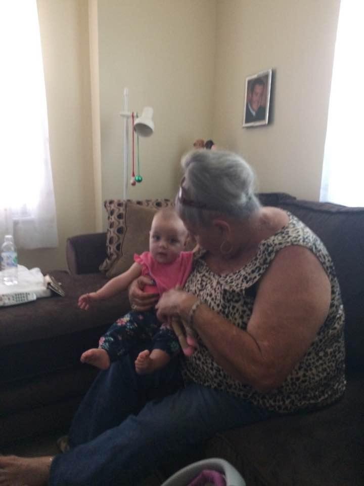 Great Grandmom Linda and Lily❤️