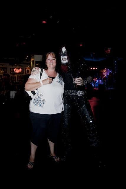 Rena at the hard rock cafe in Boston