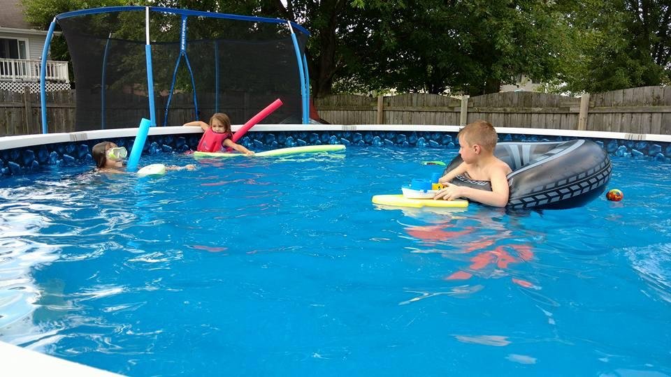 One of my last days with the young ones before school next week.