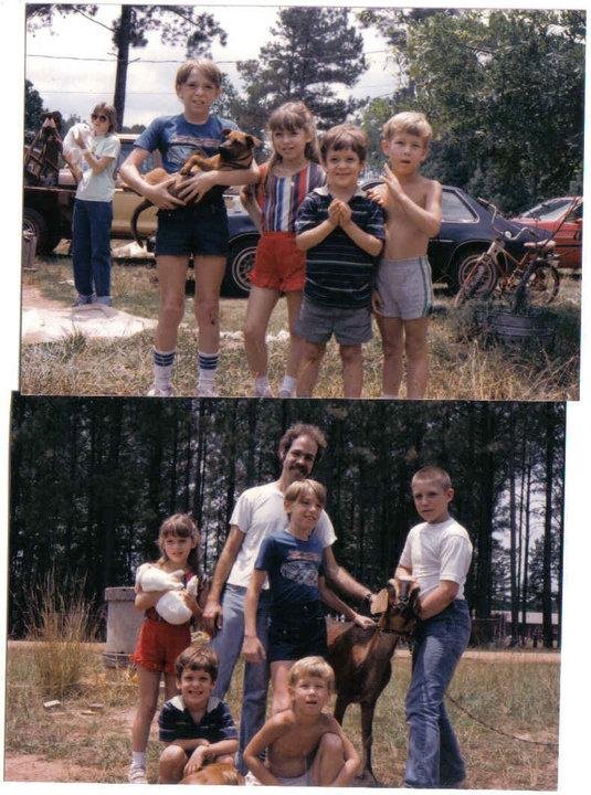 Patty,Michael,Katrina,Ryan,and Jason.top photo.bottomis Kat,Ryan,Carl,with g.f. Michael,Thomas,Gails son,and Jason