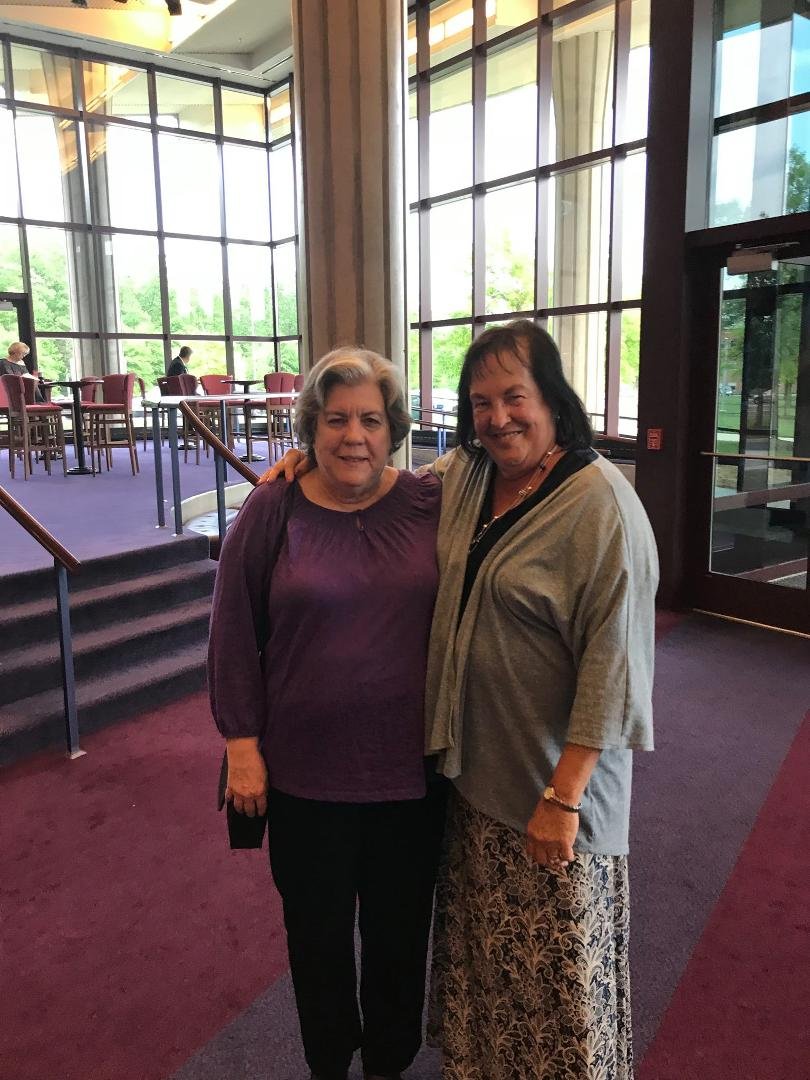 JOY JOY JOY at seeing Joan Van Doren and hubby Frank at the Manassss Symphony Concert. Wishing you Blest time as you continue to visit with friends back on the East Coast. Memories of our children and yes Donna the perform