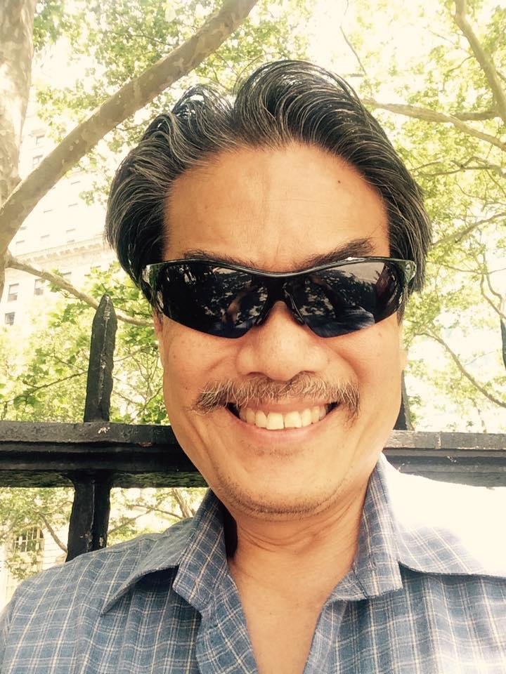 Hanging at lunch in NYC on a Beautiful Summer Day.