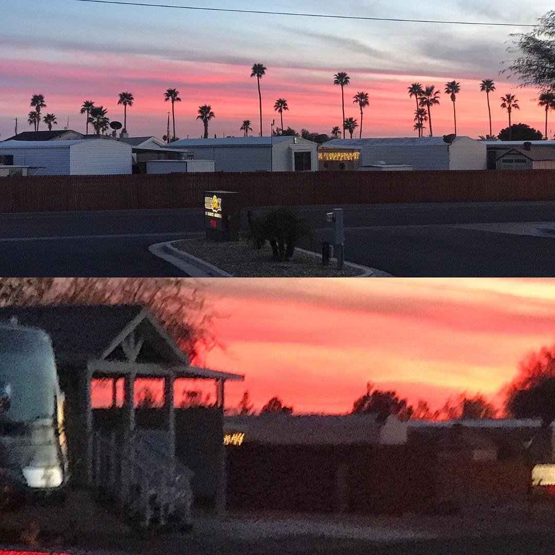 Sorry (not sorry) out-of-state family and friends. No snow, no ice, no cold, just beautiful weather and beautiful colors. 😊
#beautiful #colorful #nofilter #arizona #sunset #nosnow #noice #nocold