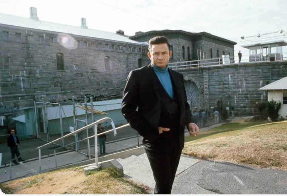 On this day in 1959 Johnny Cash played his first show at San Quentin Prison in San Rafael, California. In the audience was a 19 year old Merle Haggard serving a 15 year sentence for Burglary (he did 3 years). Haggard was in