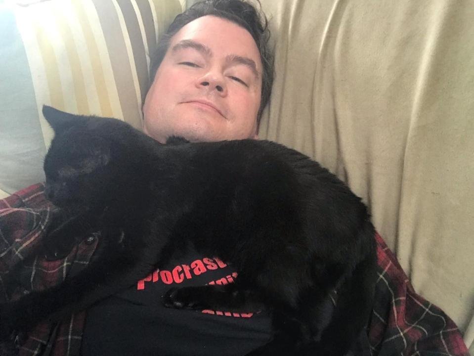 Happy 42nd Birthday to my cat loving, youngest son!
