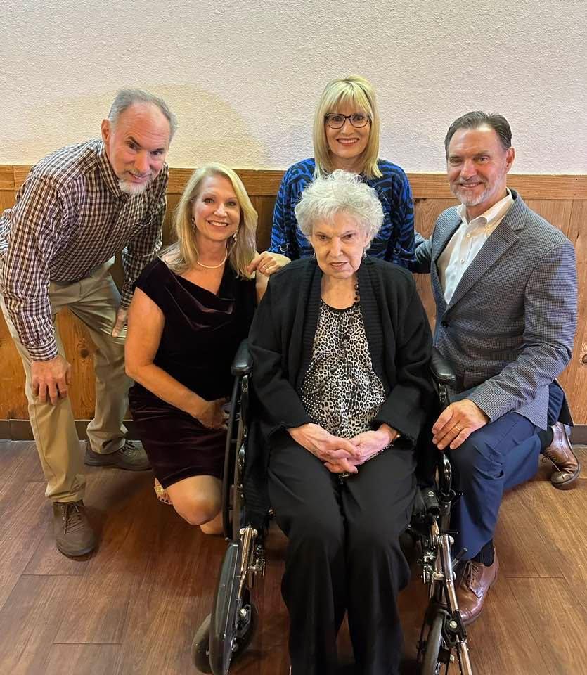 Today would have been Mom’s 90th birthday. It’s hard to believe she’s been gone almost a year. Looking forward to our glorious reunion with her and Dad one day.