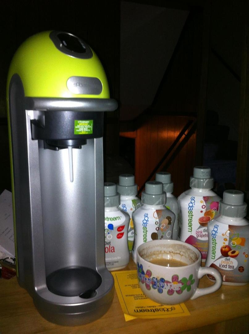 Sodastream here - have mod kit to use Paintball guns tanks up to 20oz should be 85-90l tank