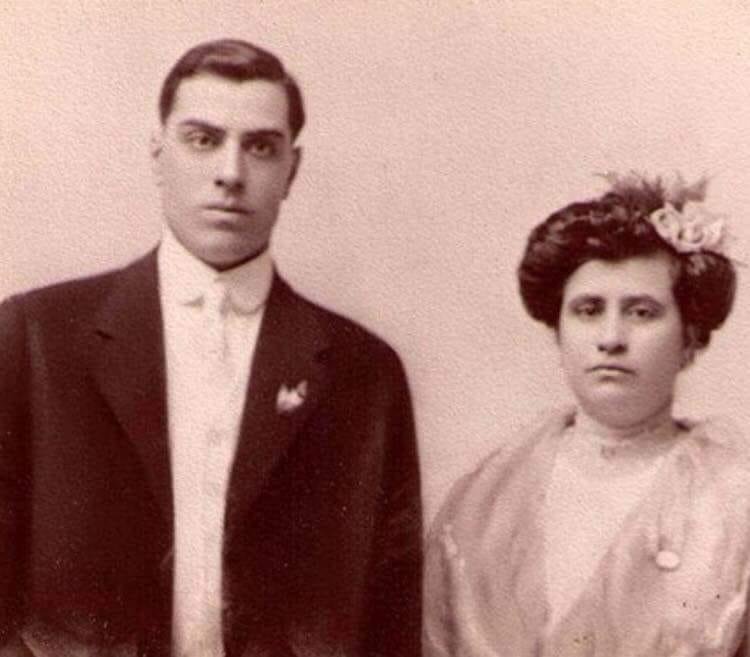 Married this day 105 years ago
August 24, 1913
Alphonsina Isabella & Luigi Barone