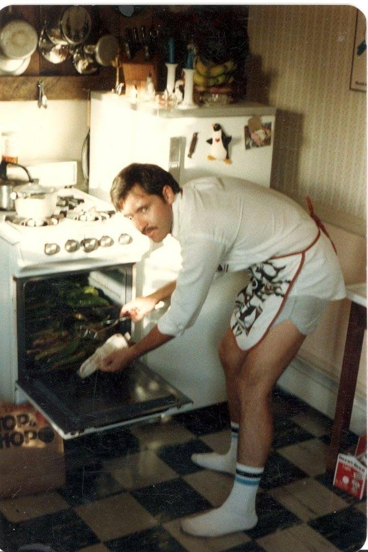 TBT - Roasting Green Chile in Boston, early 1980's