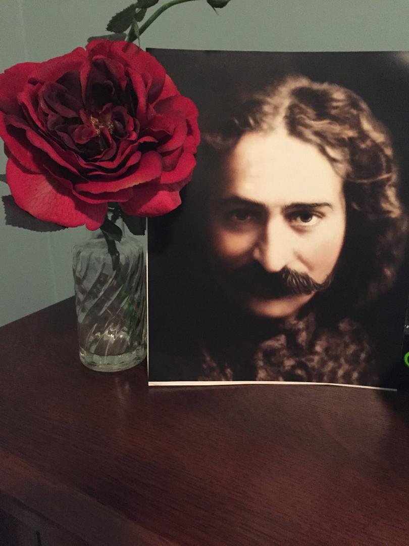 This photo of Meher Baba is my gift to Liam for his birthday! Jai Baba!
