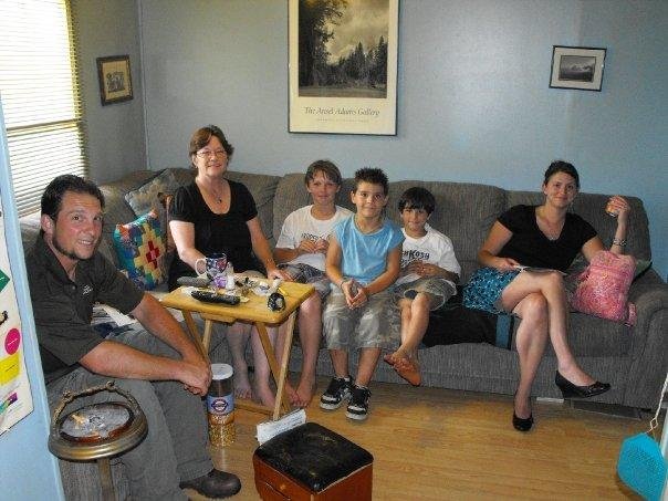 Sandy Johnson's album, MY FAMILY