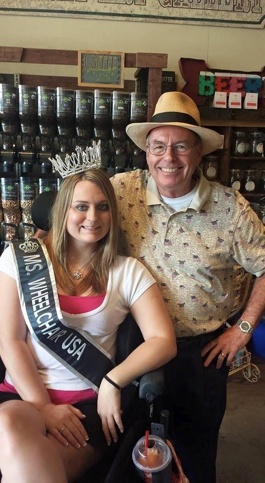 My privilege and honor to meet Ms Wheelchair Texas winner of Ms Wheelchair USA