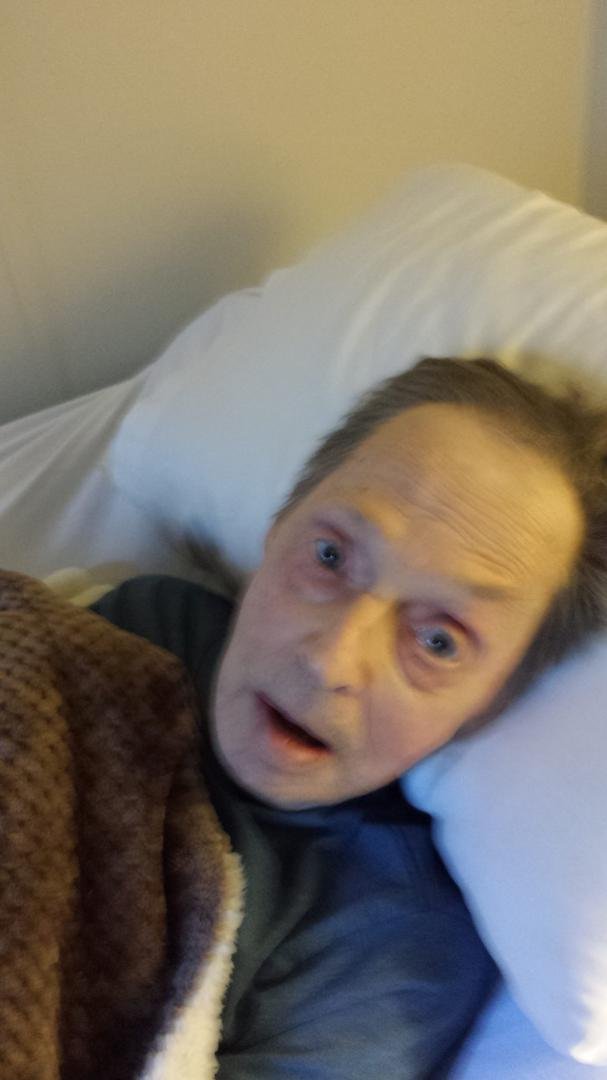 Surprise! My dad is still here and feeling fine. Just increasingly tired.