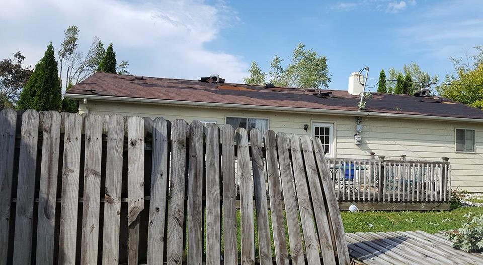 More of our neighbors damage.