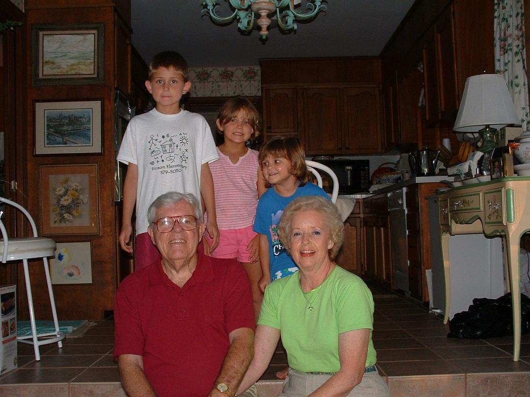 Me my wife and grand kids