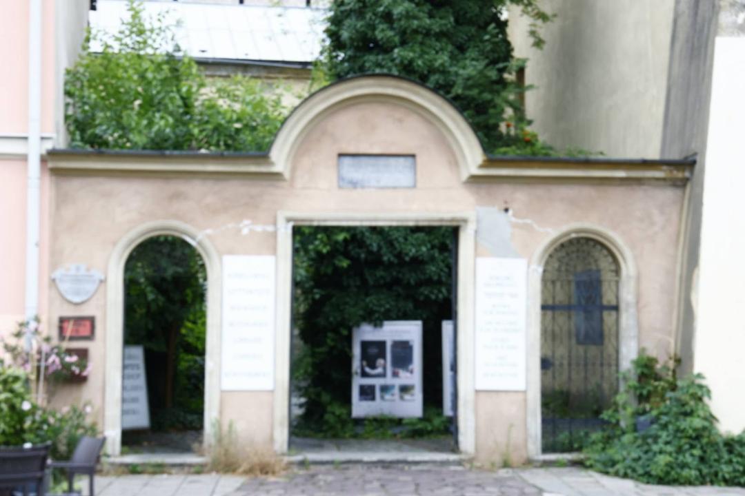 The Wolf Popper Synagogue built by a very wealthy man.