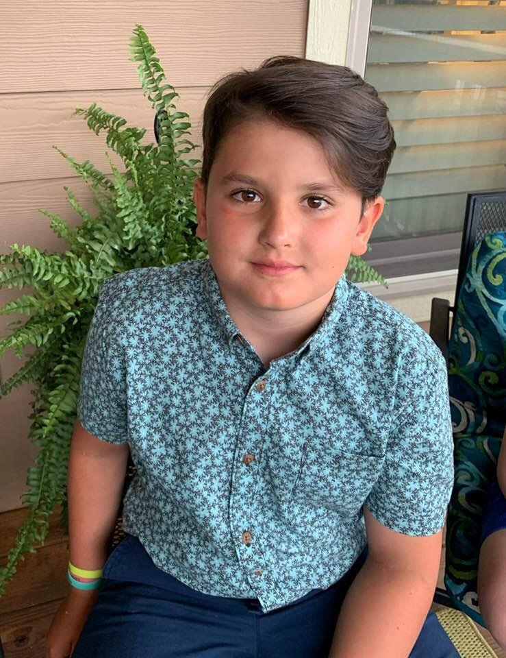 My handsome grandson with his hair out of his eyes. He has learned he cannot hit a baseball if he can’t see it. That has lead to him combing his hair and getting it out of his eyes