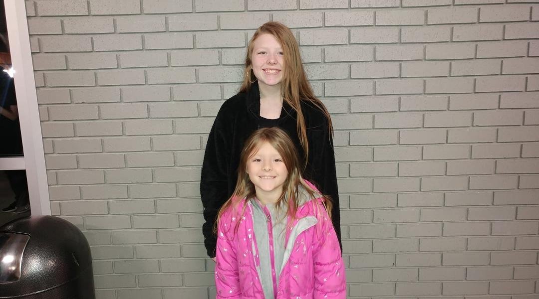 My girls looking fabulous at the Christmas concert!