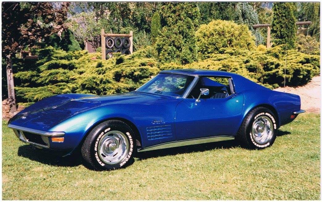 My old Vette, now, Bev's pride and joy!