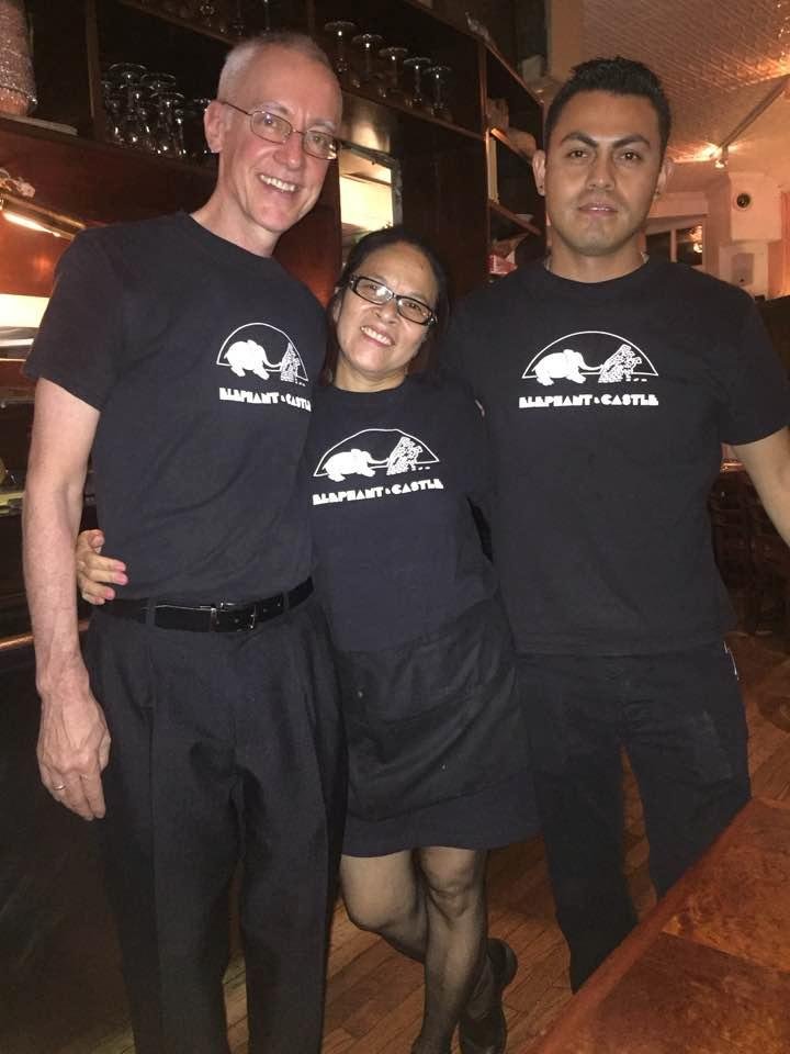 At work with two of my faves, Violeta and Hector!