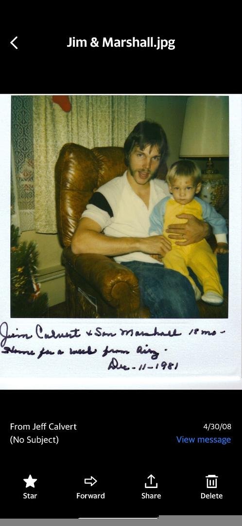 Marshall Calvert's album, Mobile uploads