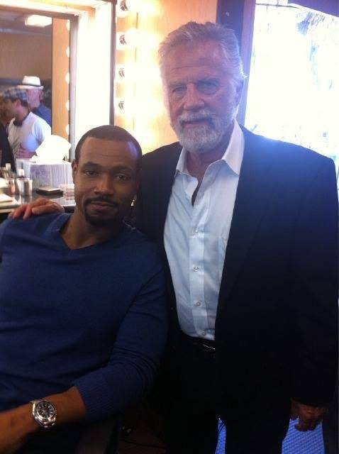 Proof that the Old Spice Man and the Most Interesting Man have formed the League of Awesome