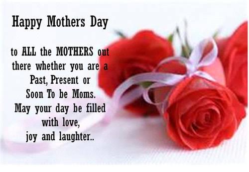 Happy Mother's Day to all the ladies!