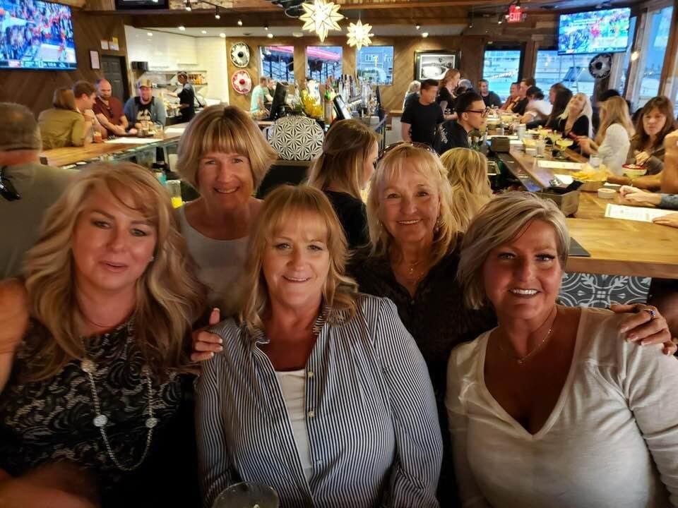 All my girls together...