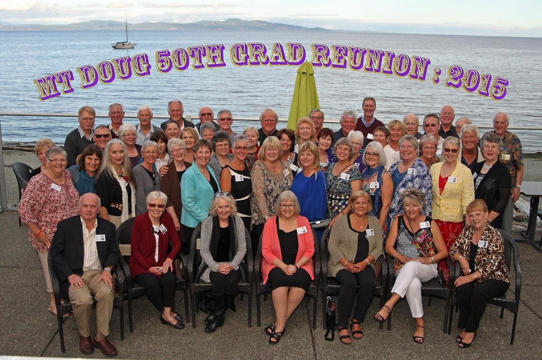 A fantastic 3 day weekend celebrating our 50 year reunion with fellow grads from Mt. Doug's Class of '65.