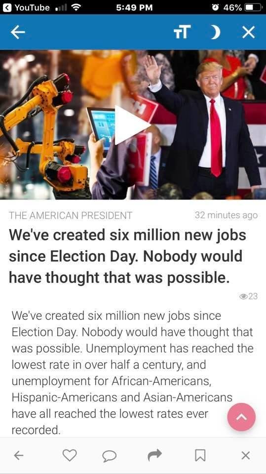 What do you think about that Democrats?