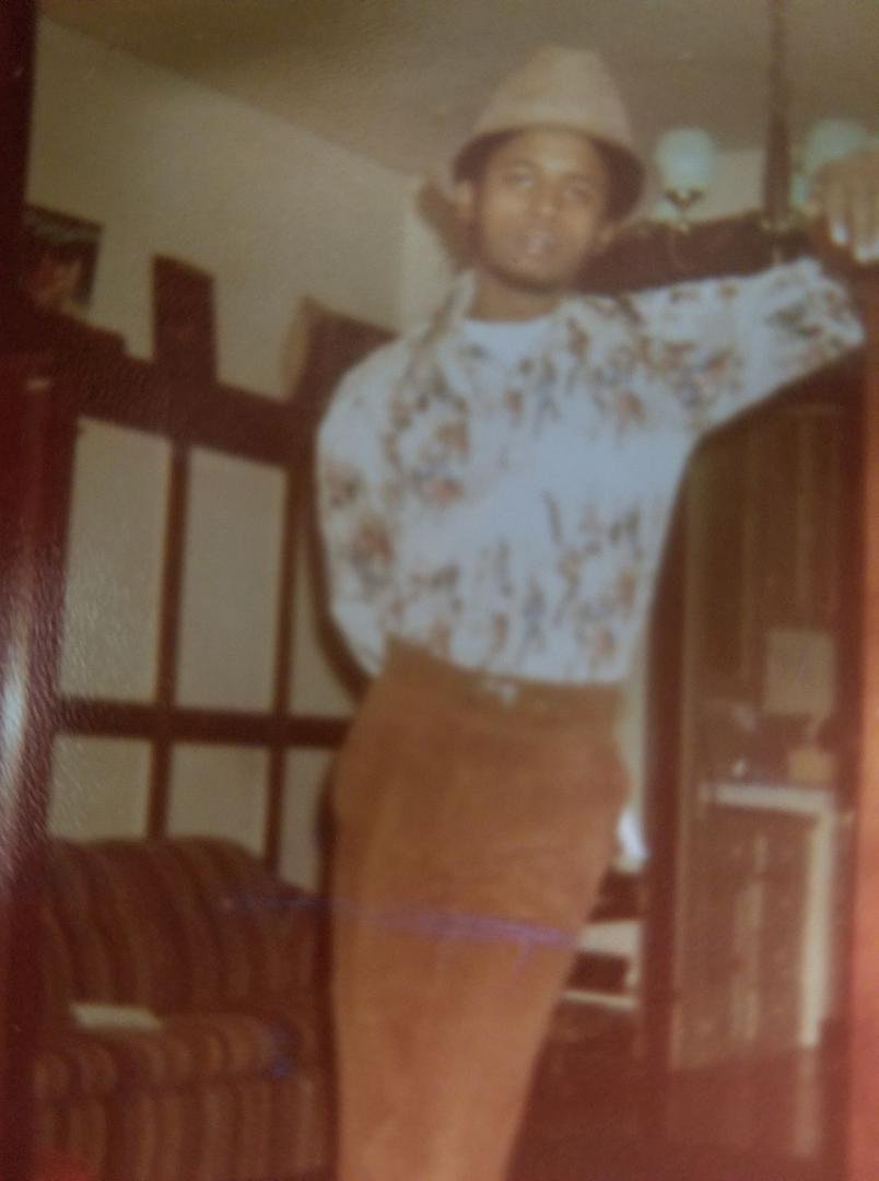 Think I had just got out the army damn I was slim.