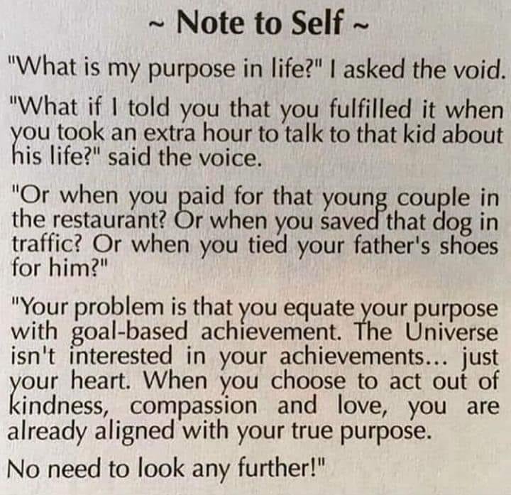 I try to remember this all the time.